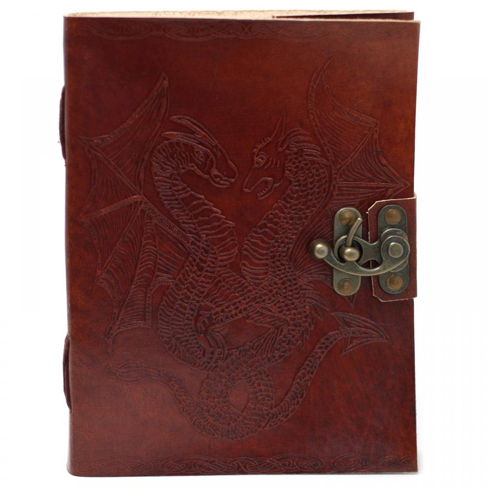 Leather Dragon Notebook (6x8