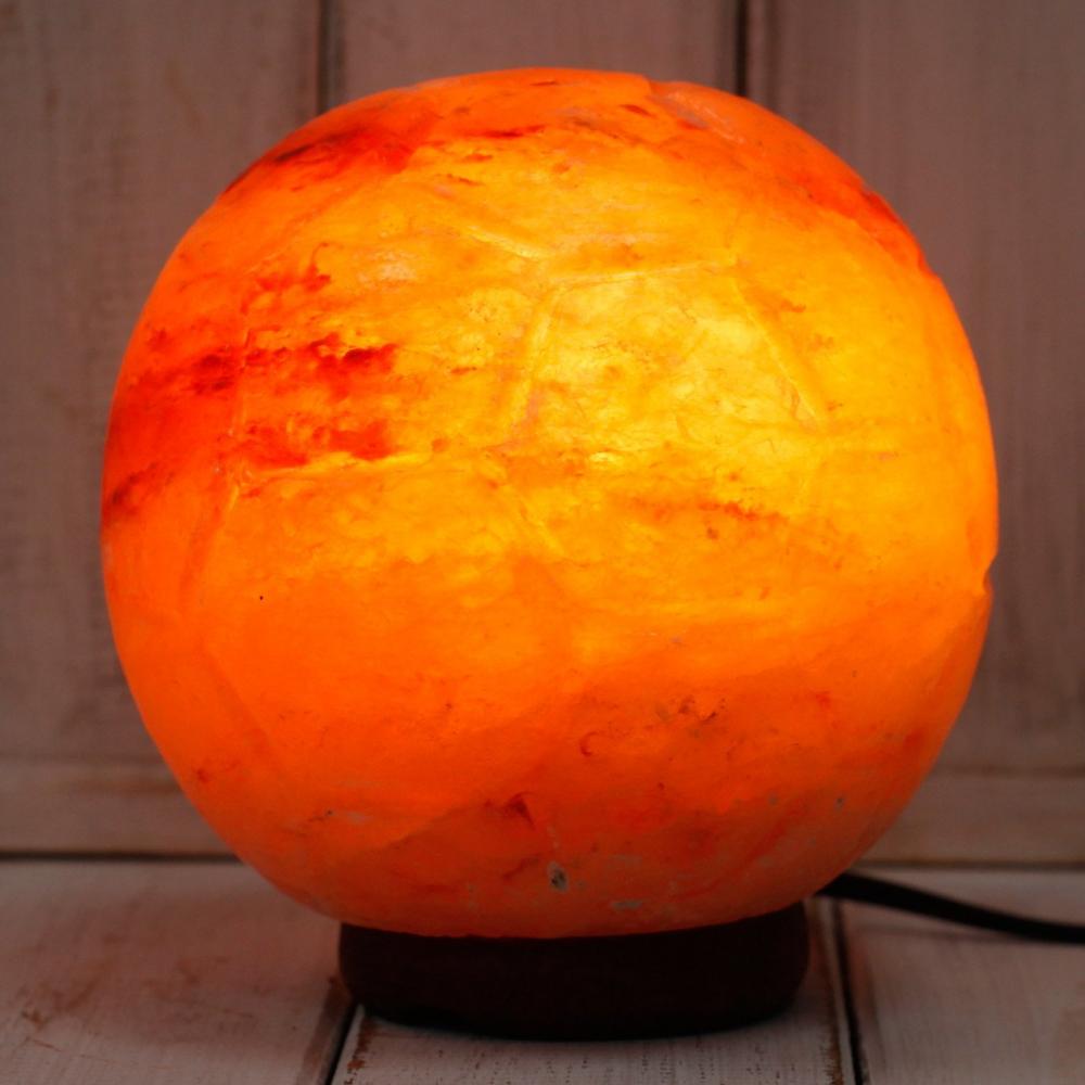 Crafted Salt lamp - Football
