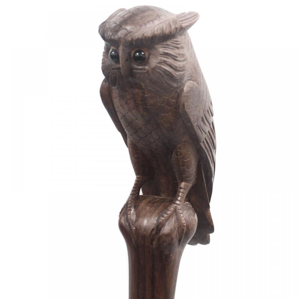 Ceremonial Staff - Owl