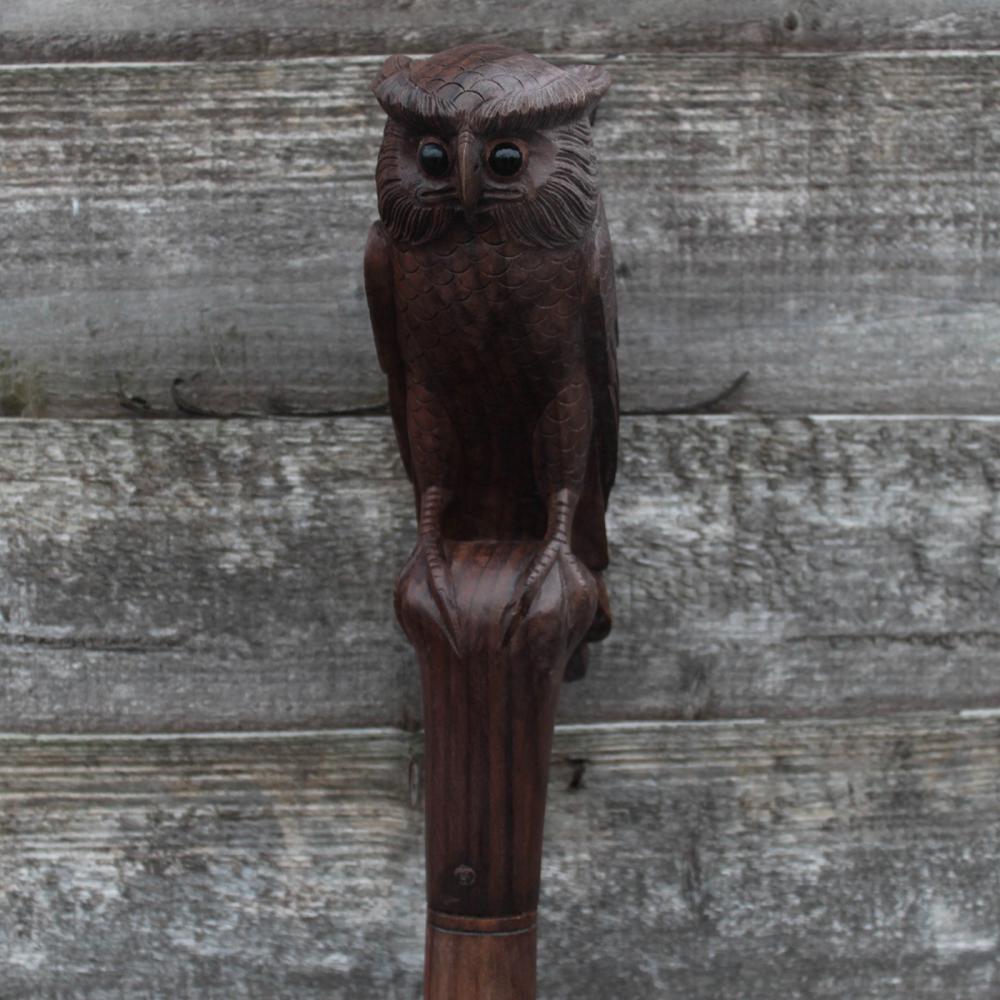 Ceremonial Staff - Owl