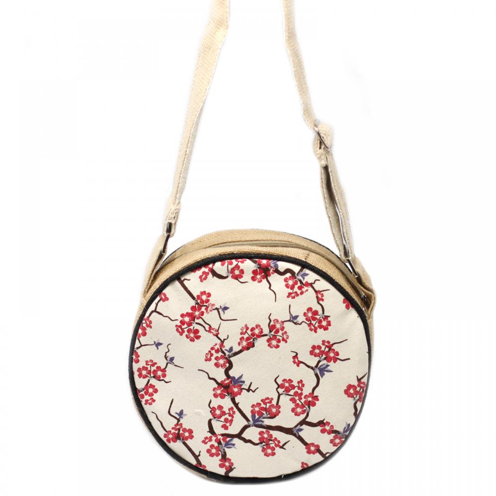 Eco Round Bags - Cherry Blossom
