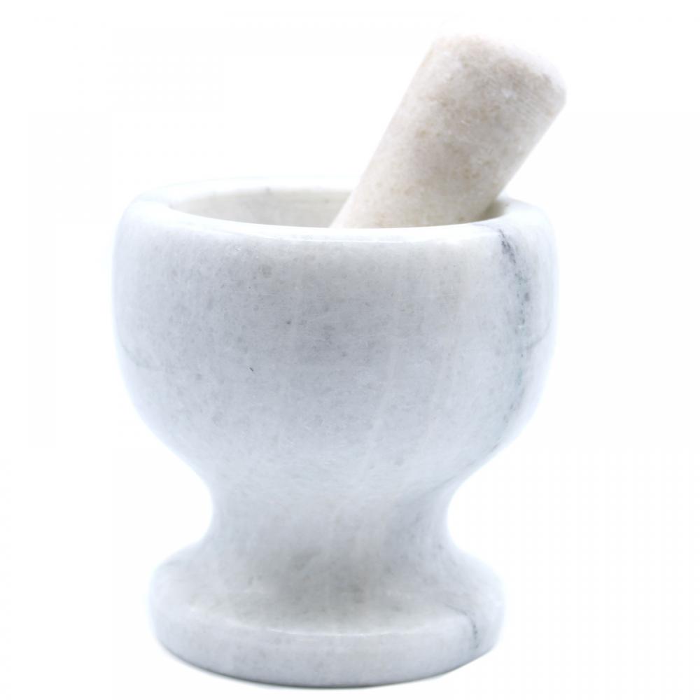 Extra Large Grey Marble Pestle & Mortar 12.5x12cm
