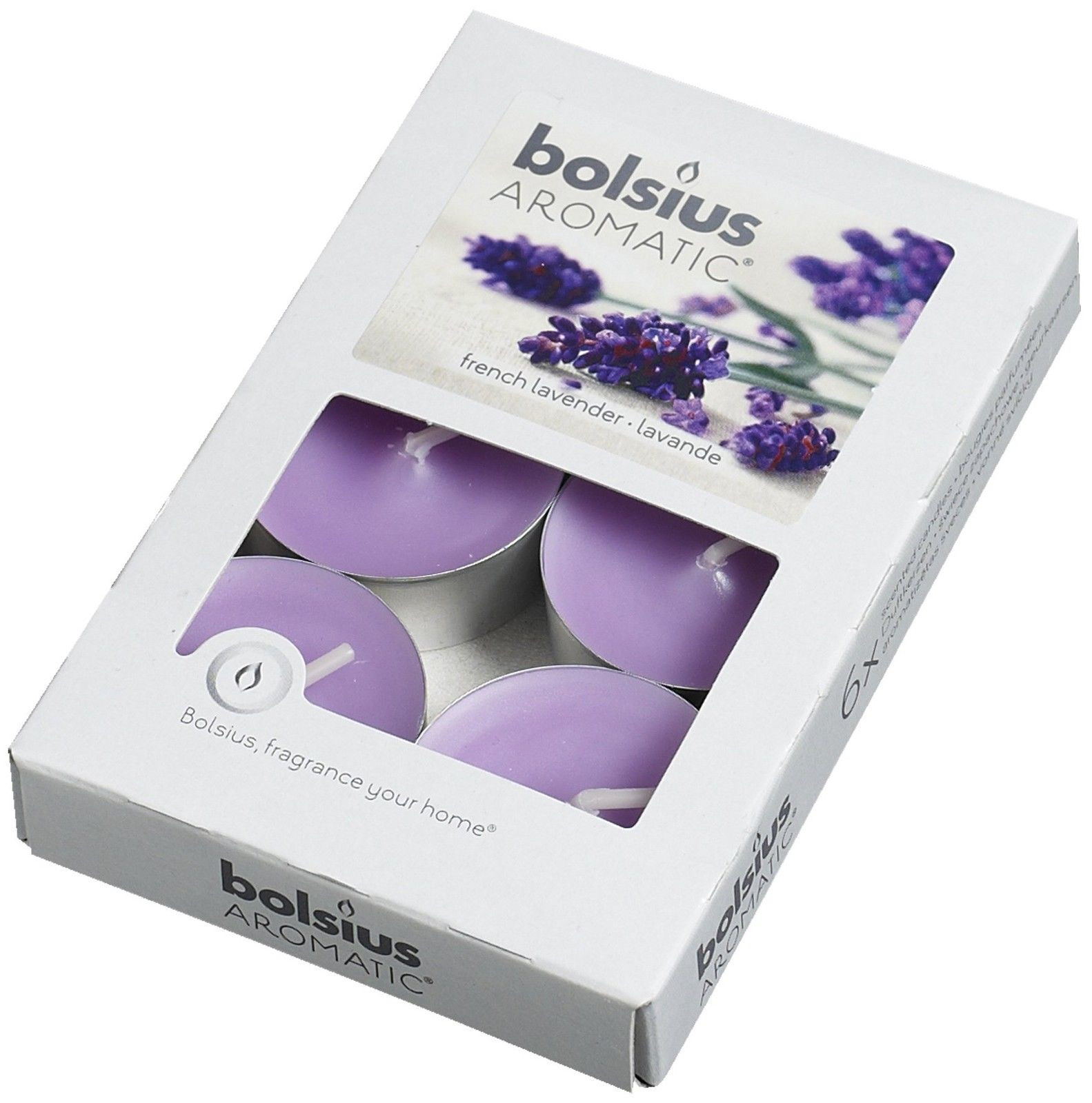 Bolsius Nightlights - French Lavender - 6 Per Pack