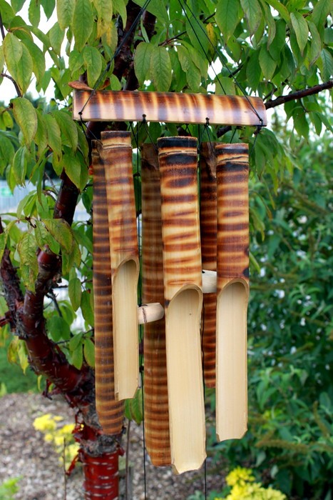 Bamboo Chimes 6 Tube Large