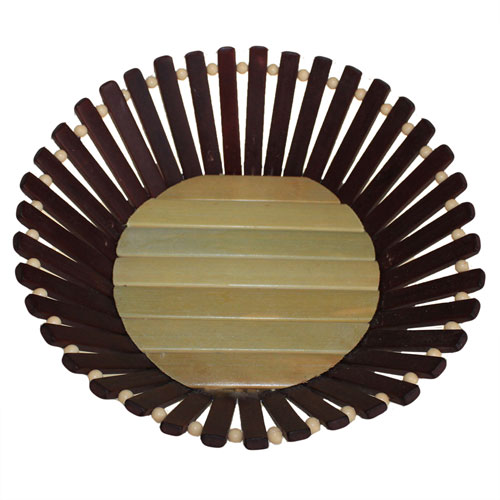 Bamboo Baskets - Large Round 