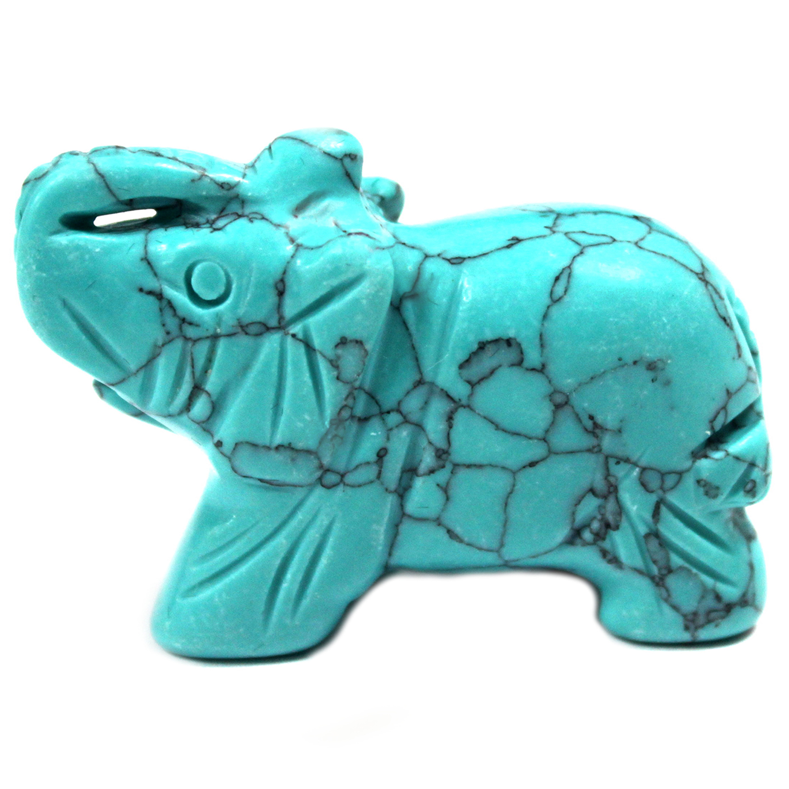Gemstone Elephant -Turquoise