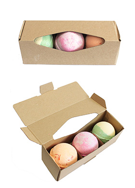 Set of Three Assorted Tropical Paradise Bath Bombs
