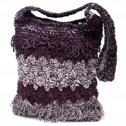Crocheted Sling Bags - Lavender (Assorted Colours)