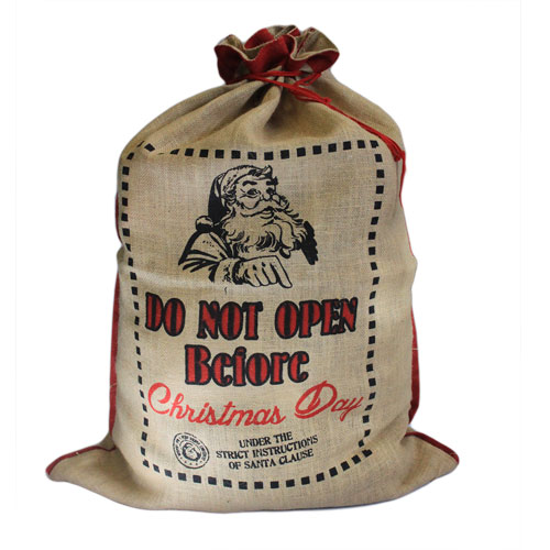 Santa Sack - Do Not Open Before 