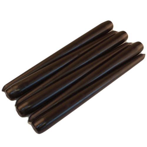 Black Tapered Diner Candle