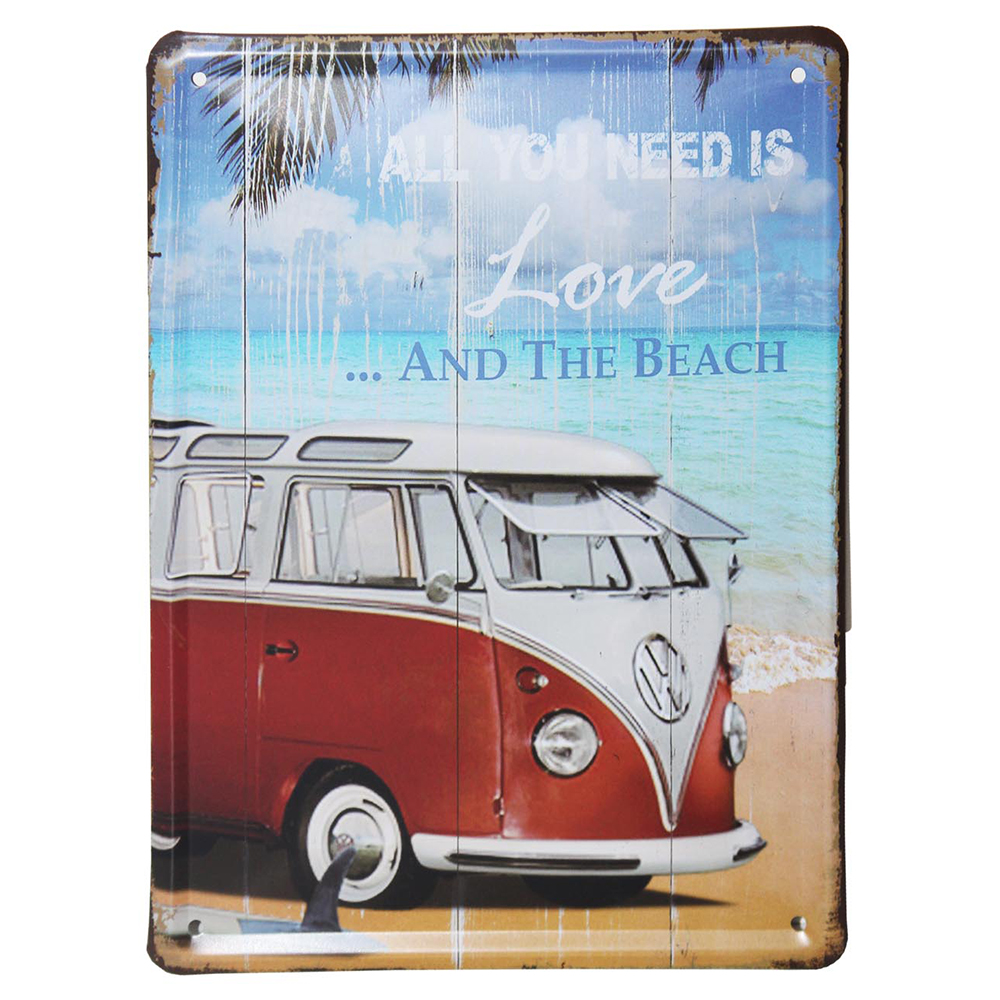 Metal Plaque - All You Need is Love