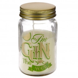 Candle in a Jar - Gin the Mood Lemon and Lime Gin Slogans